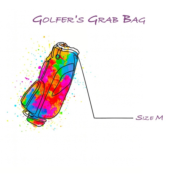 GOLFER'S GRAB BAG Size M GOLFINO•NIKE•UNDERARMOUR•JAMIE SADOCK - Picture 1 of 3